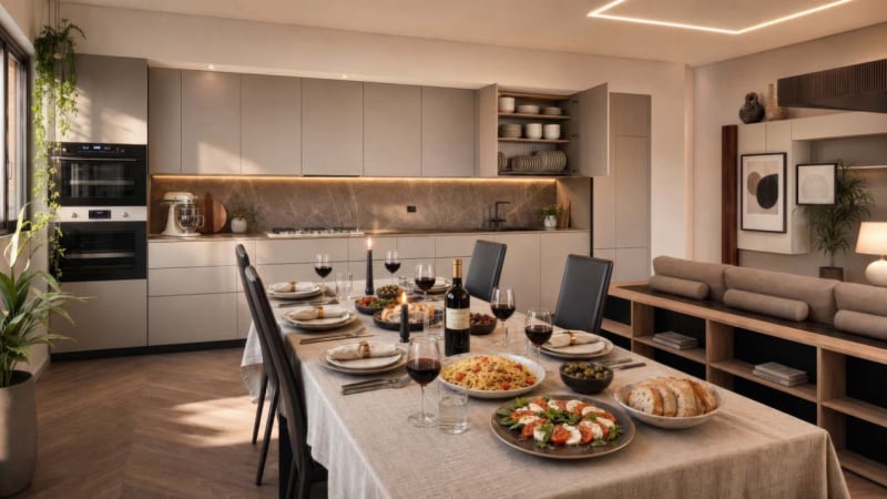 Cucina moderna – progetto Architetto Online