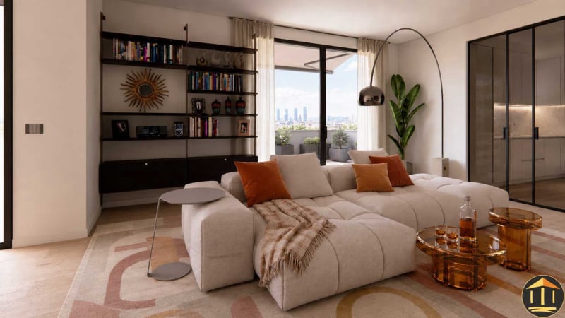Open Space moderno – progetto Architetto Online